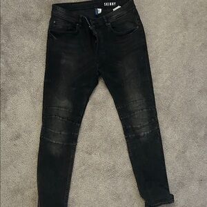 H&M Men's Black Skinny Jeans
